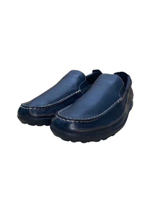 Cole Haan Men’s Black Leather Slip-On Moc Toe Tucker Ventian Loafers Size 12M main image 4